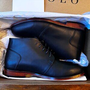 Nisolo Emilio "Everyday" Chukka — Black leather